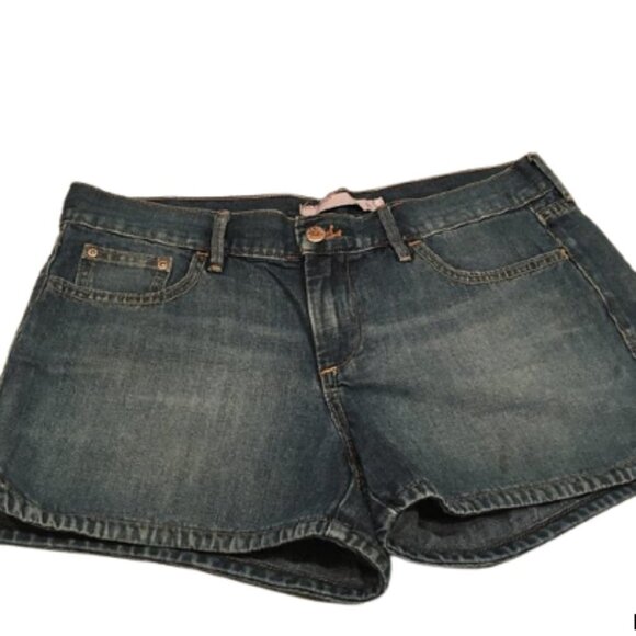 OLD NAVY Jean Shorts Denim Shorts 10 Blue Stretch - Picture 1 of 5